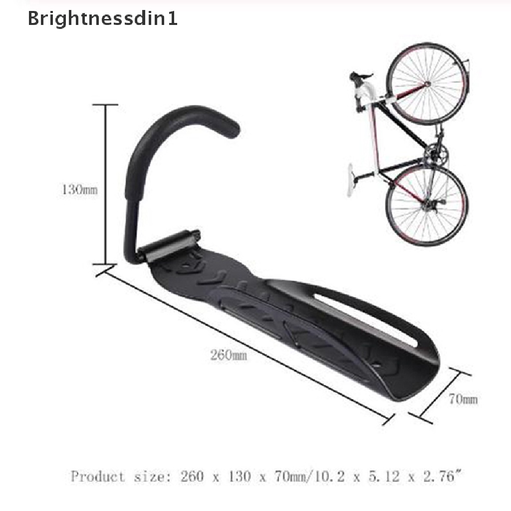 [Brightnessdin1] Sepeda Sepeda Bersepeda Penyimpanan Dipasang Di Dinding Mount Hook Rak Holder Hanger Butik