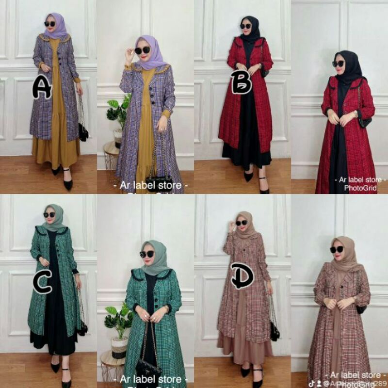 SET OUTER MAHARANI #AR LABEL