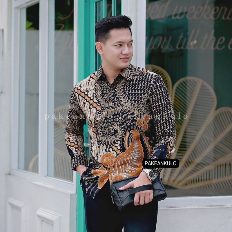 Batik Premium Pria Slimfit || Motif Ganjar