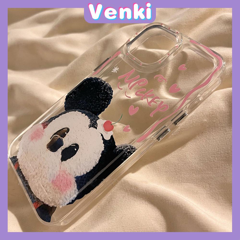 Case For iPhone 11 Soft TPU Transparent Space Case Cute Cartoon Plating Buttons Camera Protection Shockproof For iPhone 14 13 12 11 Plus Pro Max 6 7 8 Plus XR XS