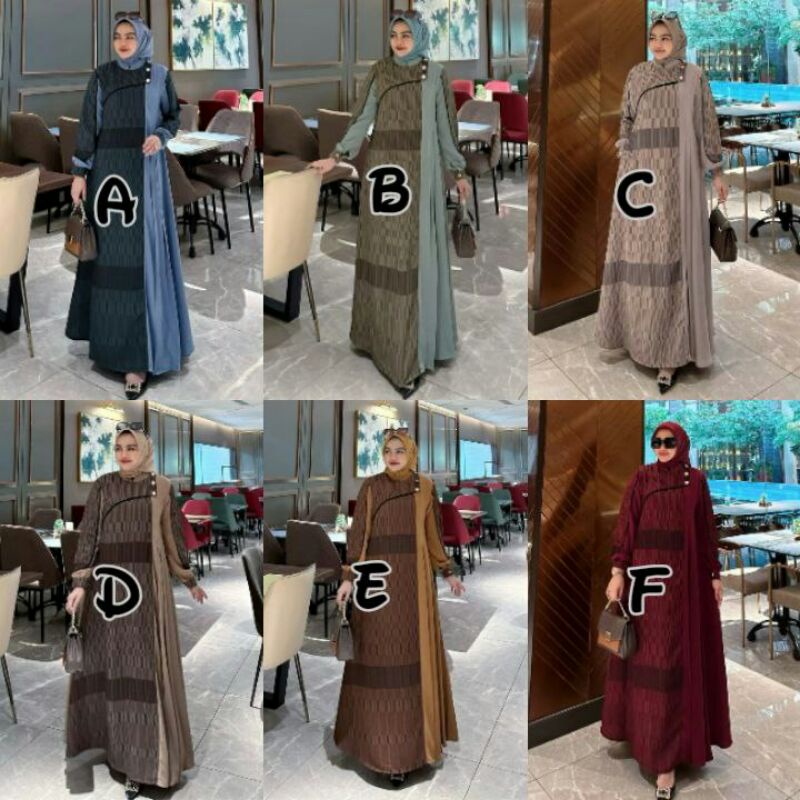 AZIZAH DRESS #RESTU MANDEH
