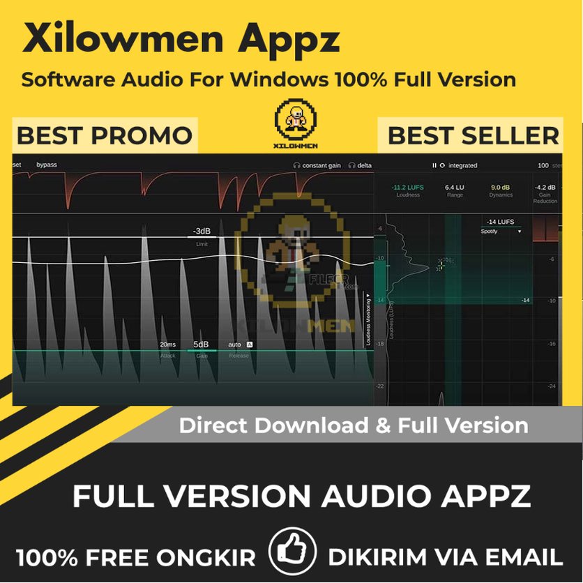 [Full Version] Sonible Smartlimit Pro Lifetime Audio Software WIN OS