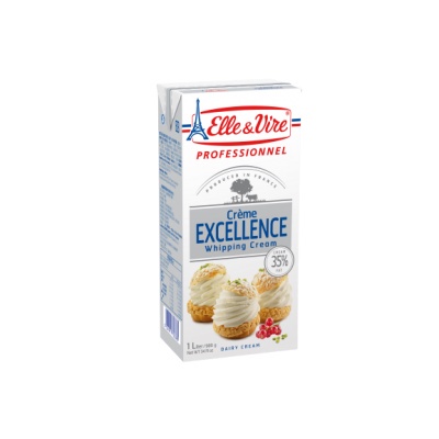 Elle Vire Excellence Whipping Whip Cream 1 Liter 1Liter