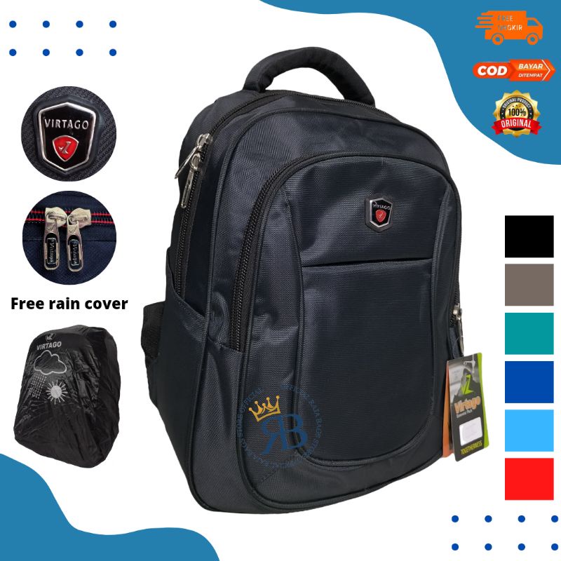 Tas Ransel Virtago/Tas Sekolah Virtago Untuk SD-SMP-KERJA/Tas Laptop Untuk Kerja