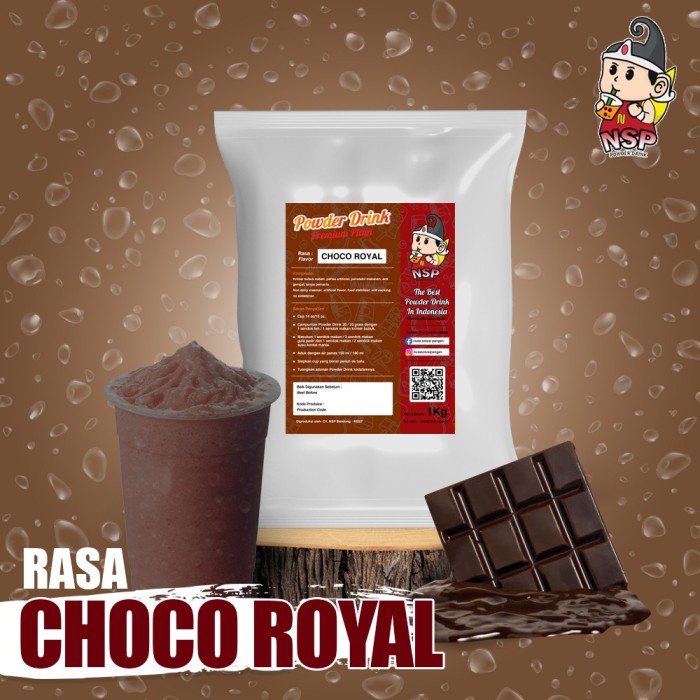 

POWDER DRINK PREMIUM PLAIN ROYAL CHOCO 250 GRAM