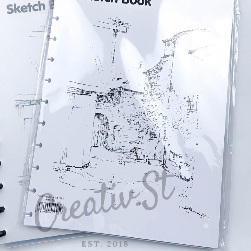 

12.12 Brands Festival Sketchbook Lyra A4 Refill Buku Gambar gas !!