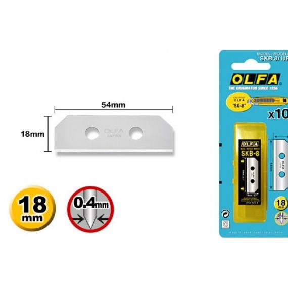

Spare Blade Olfa SKB-8/10B Concealed Blade SK-8 Isi Ulang Cutter 18mm