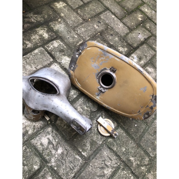 Tangki Vespa Sprint & Stang Vespa sprint jenong Original