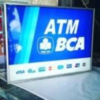 box atm lampu tempat kotak akrilik neon lampu led