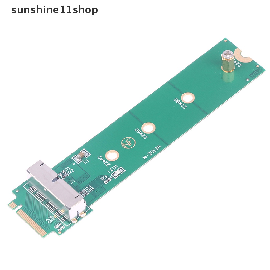 Sho Untuk MacBook Air Pro12+16Pin SSD Ke M.2 Kunci M (NGFF) PCI-e Adapter Converter N