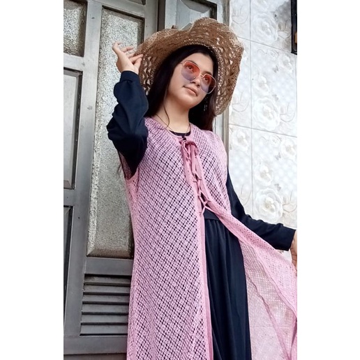 Outer Rajut Panjang Blink Best Quality