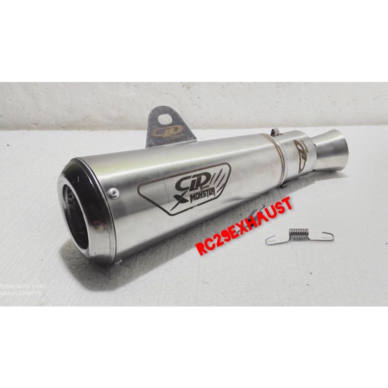 Knalpot CLD Monster/Knalpot CLD X MONSTER/Silencer Knalpot CLD/Silincer CLD X Monster+perdam