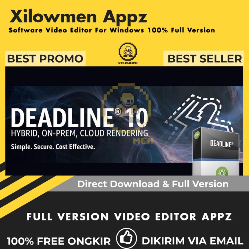 [Full Version] Thinkbox Deadline Pro Video Editor Lifetime WIN OS
