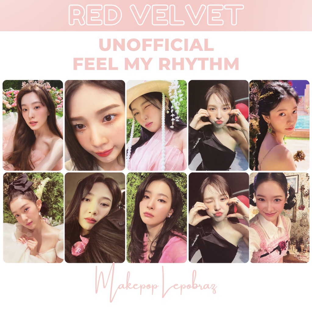 [PC ALBUM REPLIKA] RED VELVET FEEL MY RHYTHM IRENE SEULGI YERI JOY WENDY