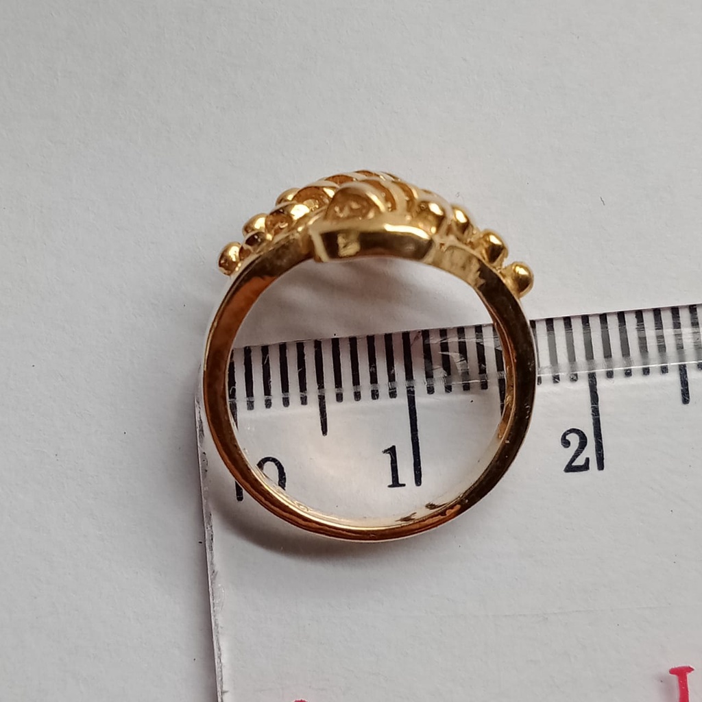 Cincin emas 17k - 3.15 gr kadar 750 - 4156