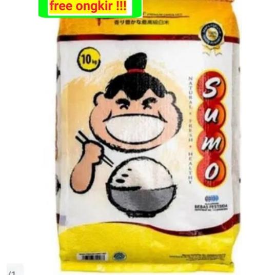 

✽ Beras sumo kemasan kuning 10kg seluruh indonesia ○