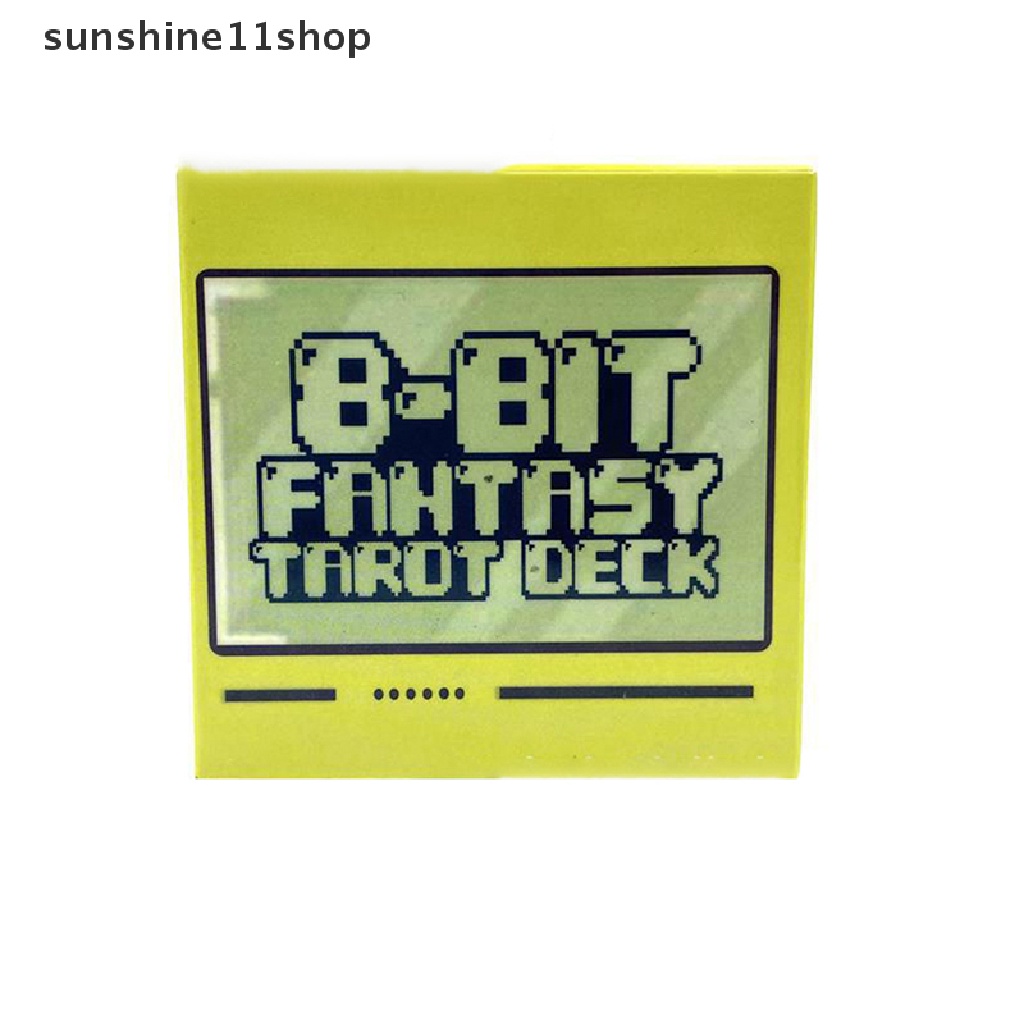 Sho 1Box 8bit Fantasy Tarot Deck Card Ramuan Ramalan Keluarga Party Board Game N