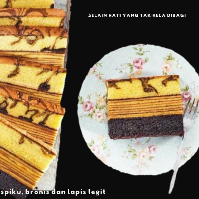 

☁ Seriboe Lapis (3in1 Cake) kue lapis surabaya roti & kue moist spikoe ❊