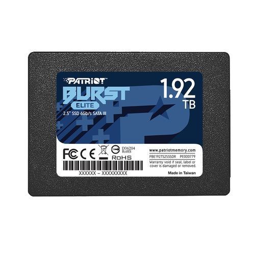 Patriot BURST ELITE 2.5&quot; SSD SATA III 120GB, 240GB, 480GB, 960GB 6Gb/s