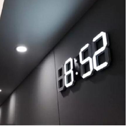 ➺ JAM DINDING DIGITAL LED/JAM MEJA-ALARM-SUHU/JAM 3D BESAR MODERN ➴