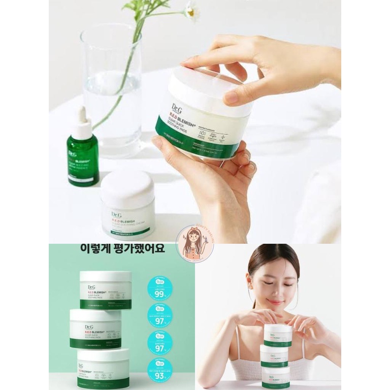 CLEARANCE SALE Dr.G Red Blemish Clear Quick Soothing Pads