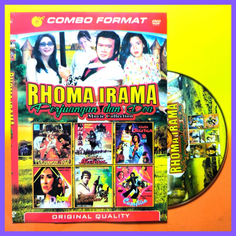 Kaset Film Aksi Indonesia Jadul Lawas Koleksi Rhoma irama Seleksi Perjuangan dan Doa Campuran Piliha