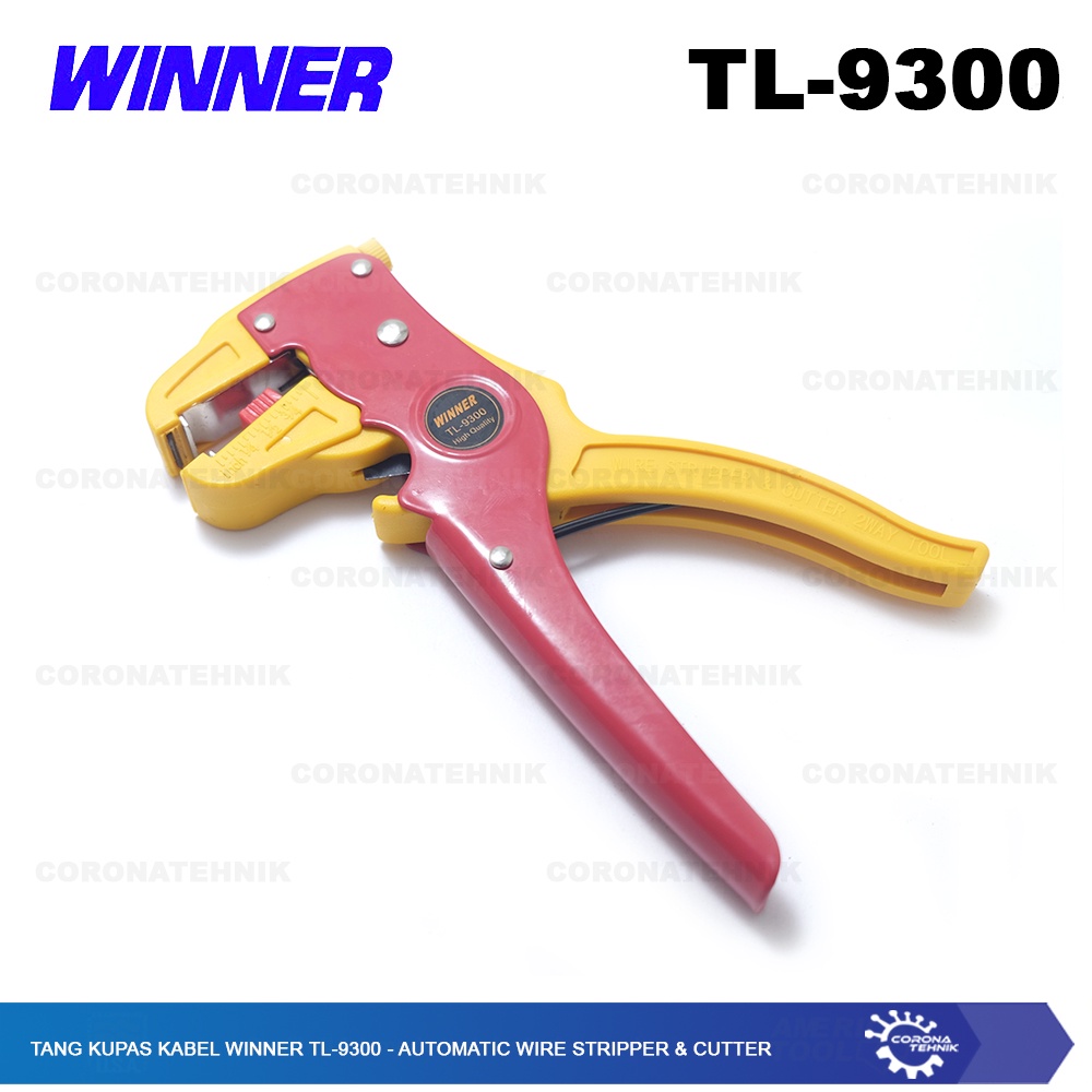 Automatic Wire Strippe &amp; Cutterm - Tang Kupas Kabel Winner TL-9300