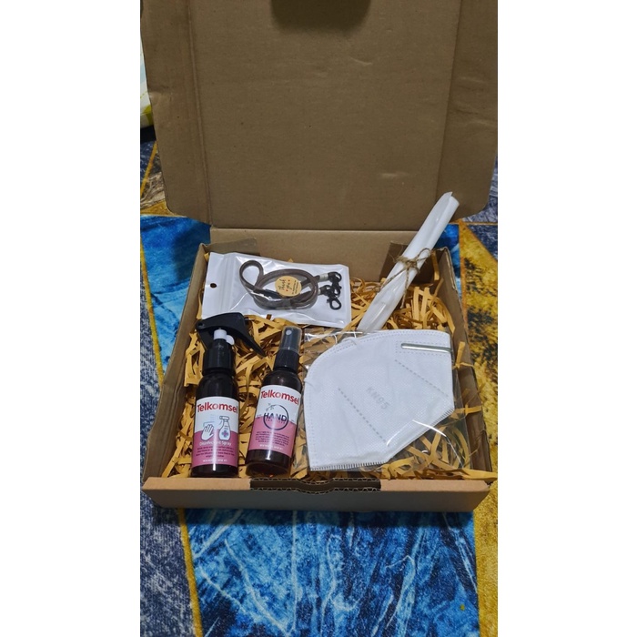 

(COD) Paket Souvenir Hampers New Normal Sanitizer Kit - Paket A