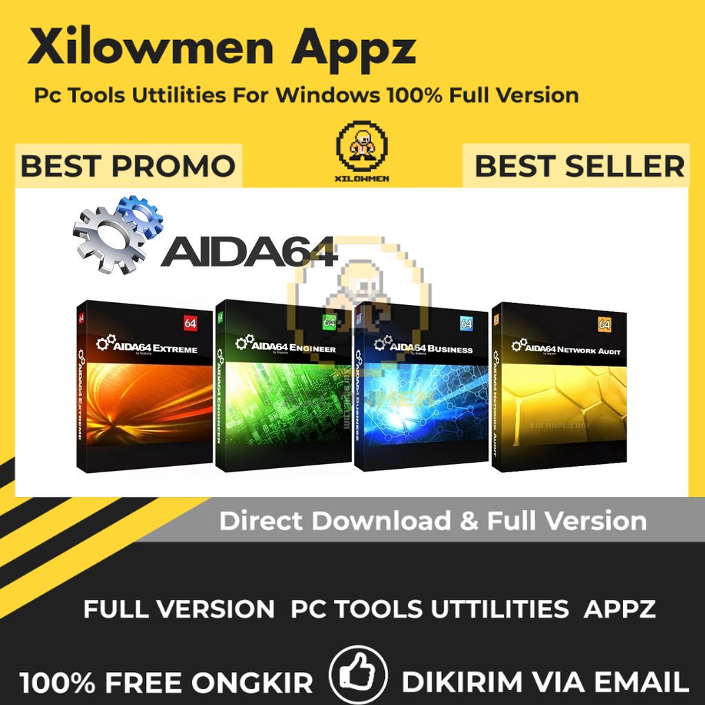 [Full Version] AIDA64tions Final Pro PC Tools Software Utilities Lifetime Win OS