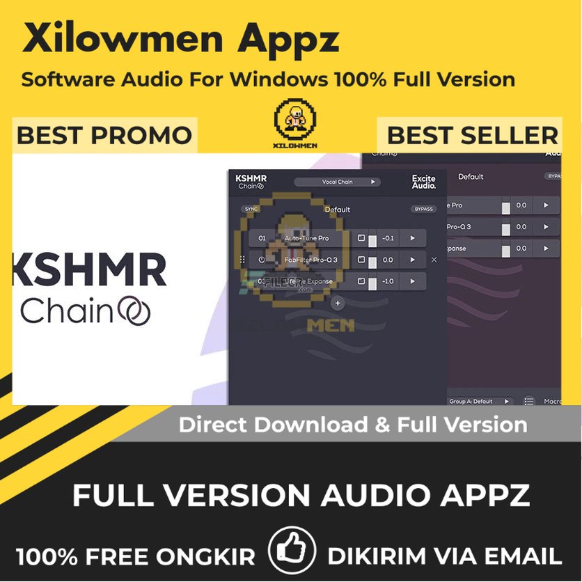 [Full Version] Excite Audio KSHMR Chain Pro Lifetime Audio Software WIN OS