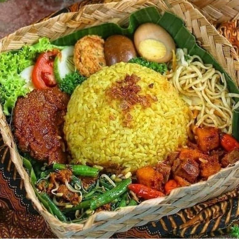 

Zcy81 Nasi Besek Premium Daging Pisang Kerupuk Halal Enak Murah Free stiker dan pita Spesial