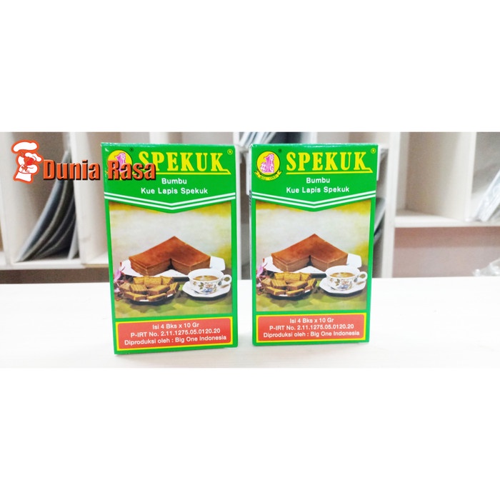 

SPEKUK Bumbu Kue Lapis Surabaya 40gr (1 box isi 4pcs)