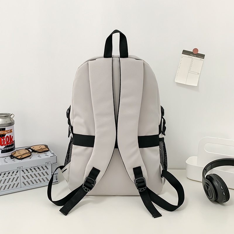 Highland Tas Ransel Pria Wanita Fashion Korea Tas Punggung Sekolah Kerja Kuliah TR306