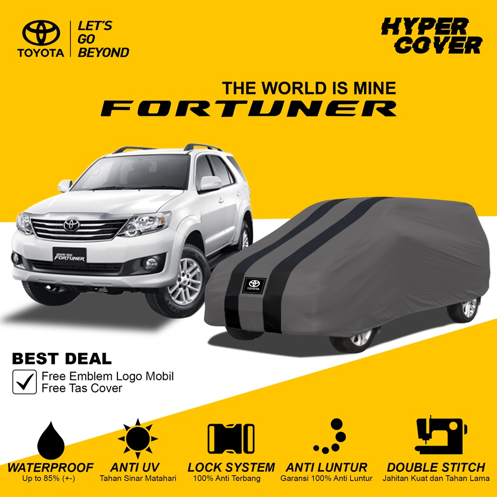 Cover Mobil Fortuner Sarung Mobil Fortuner Selimut Mobil Fortuner 2004 - 2014