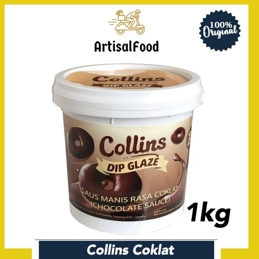 

Q99 Collins Collin Dip Glaze Chocolate PAIL 1kg PROMO ➟