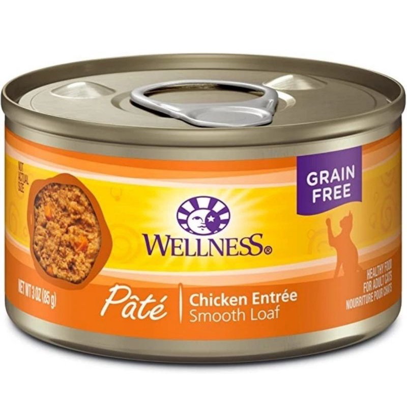 Wellness Complete Health Chicken Entree Pate Wet Cat Food 3oz