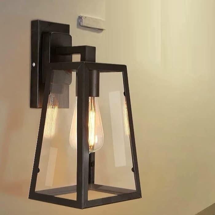 Lampu hias dinding outdoor indoor light interior dekorasi rumah kamar tidur teras garasi mobil motor