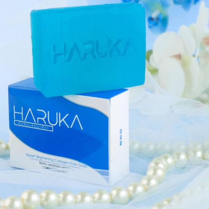 ➬ Haruka Kolagen Kojic Soap (Sabun Haruka Skincare) ✷