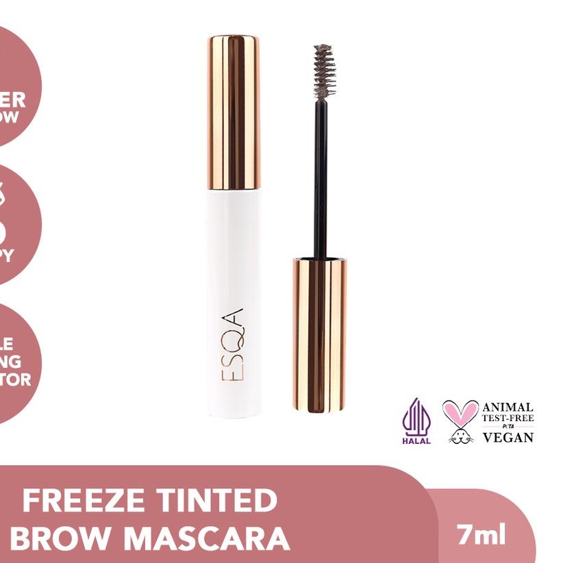 ✷ ESQA Freeze Tinted Brow Mascara - Ash Brown ✼