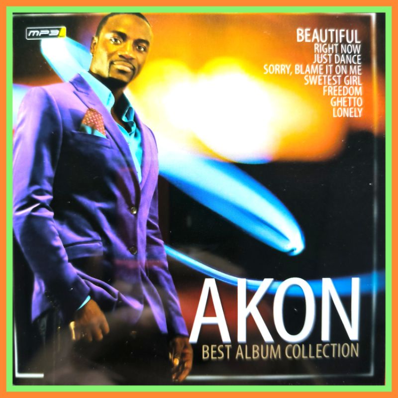 Kaset Mp3 Audio Musik Lagu Barat Akon Album Pilihan Terpopuler.