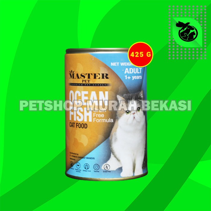 Makanan Kucing Kaleng Master Wet Cat Food Can