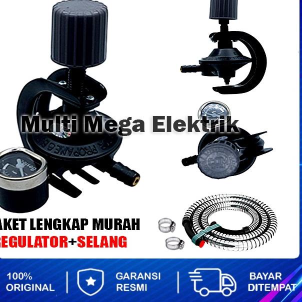 ☀ REGULATOR KOMPOR GAS / REGULATOR GAS / REGULATOR / SELANG REGULATOR KOMPOR GAS / REGULATOR DESTEC 