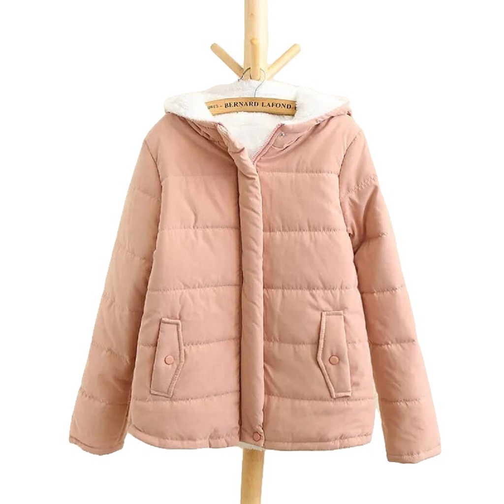 JAKET MANTEL WANITA / CEWE  FARKA TEBAL HANGAT MUSIM DINGIN