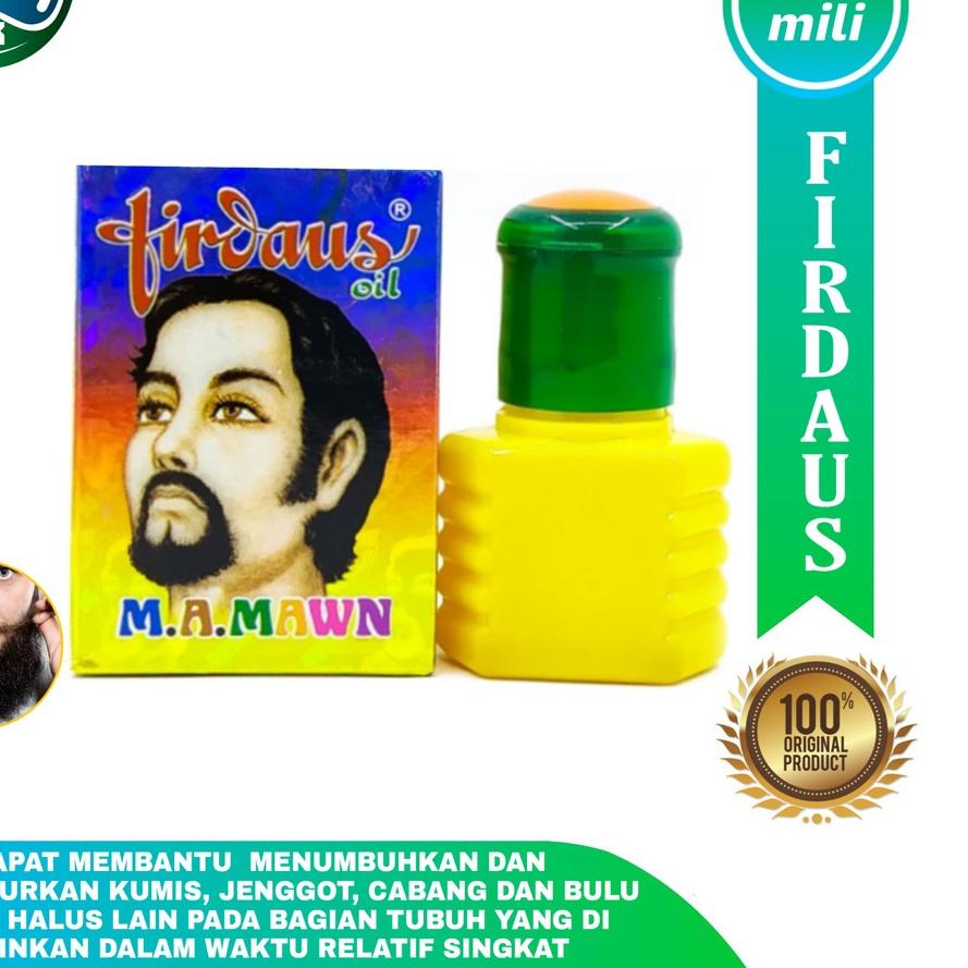 [cod]  Firdaus Oil Original Asli - Obat / Minyak penumbuh rambut ,kumis & jenggot  ✓