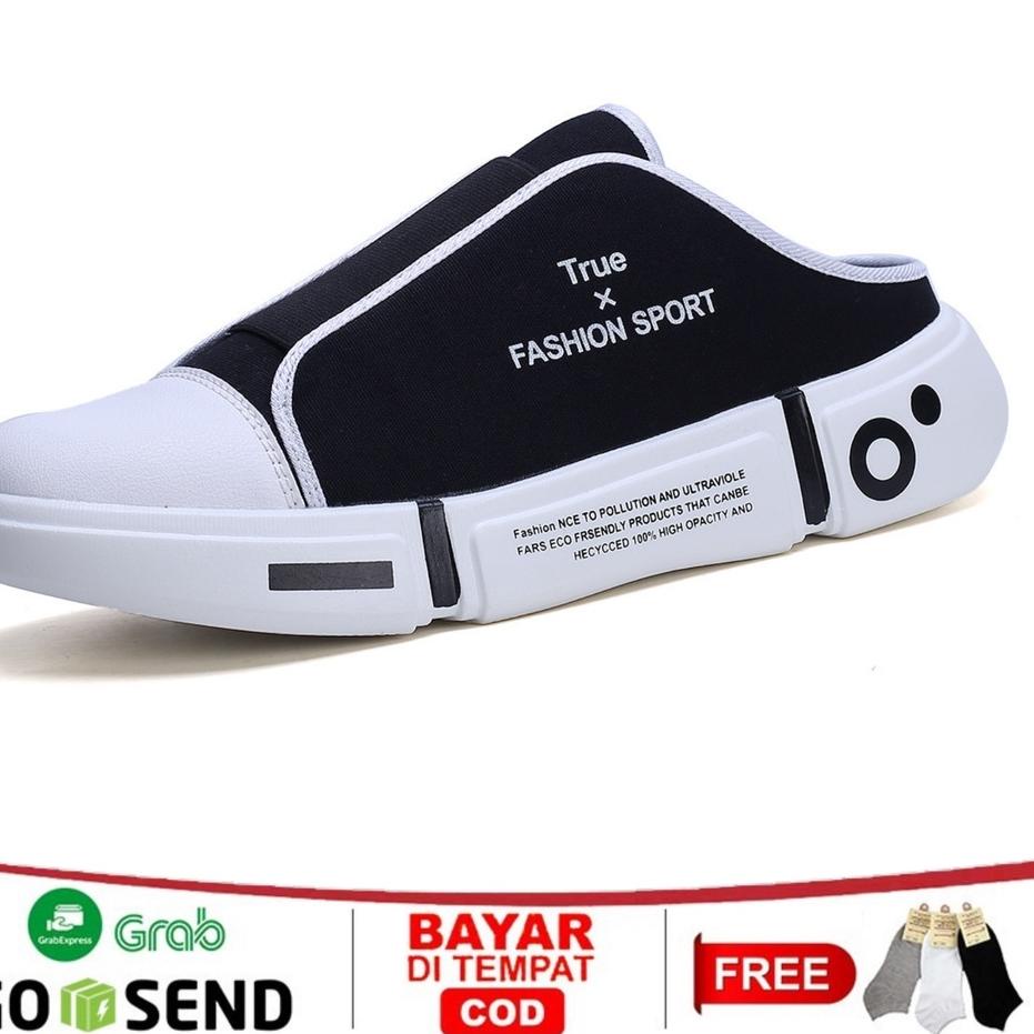 ✿ Leedoo Sepatu Pria Slip On Fashion Casual Sepatu Slip On Pria Original Sepatu Lounge Formal Shoes 