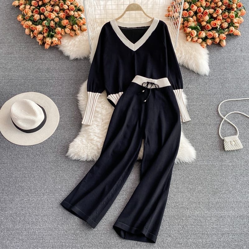 SET KNIT NOOUREN SET KNIT SET ZARA RAJUT IMPORT PREMIUM