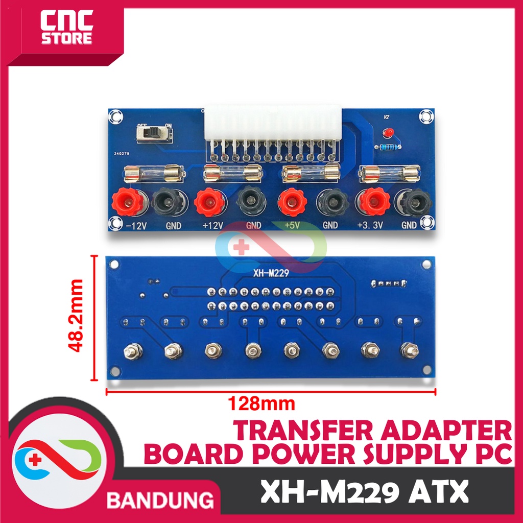 XH-M229 ATX TRANSFER ADAPTER BOARD POWER SUPPLY PC
