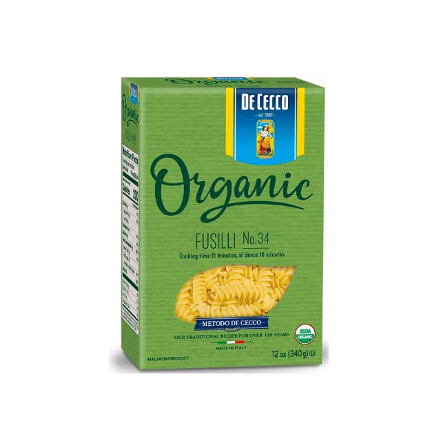 

DE CECCO FUSILI ORGANIC BIOLOGICA 500 GR