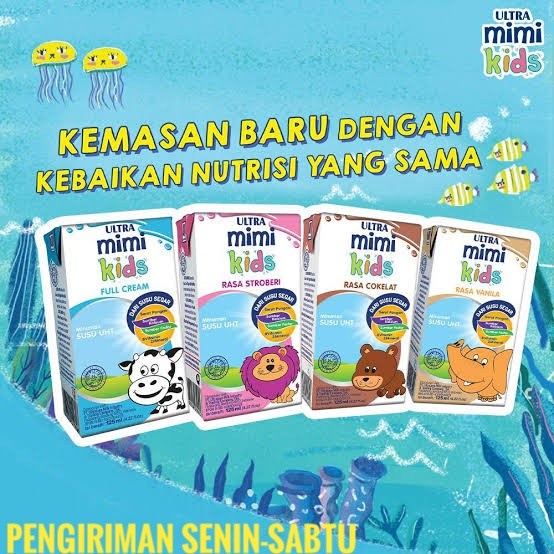 

[ COD ] Susu ultra mimi 125ml all variant - Plain FullCream