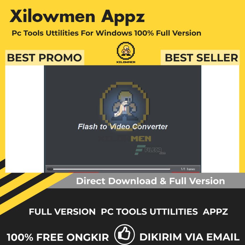 [Full Version] Amazing Flash to Video Converter Pro PC Tools Software Utilities Lifetime Win OS